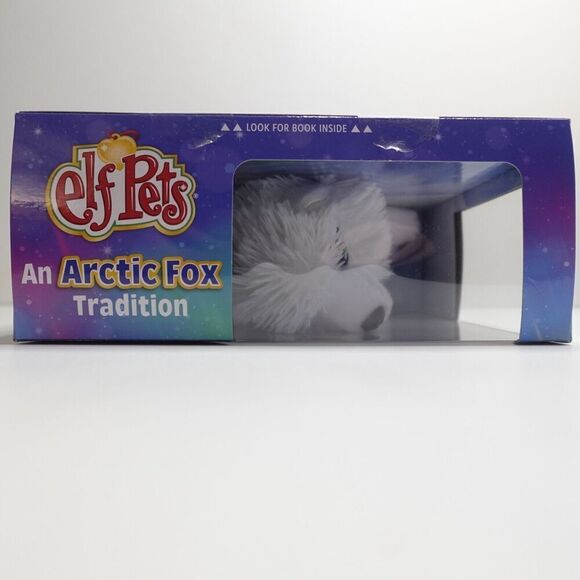 Elf Pets An Arctic Fox Tradition by Chanda Bell Includes Pet and Hardcover Book - Picture 7 of 10